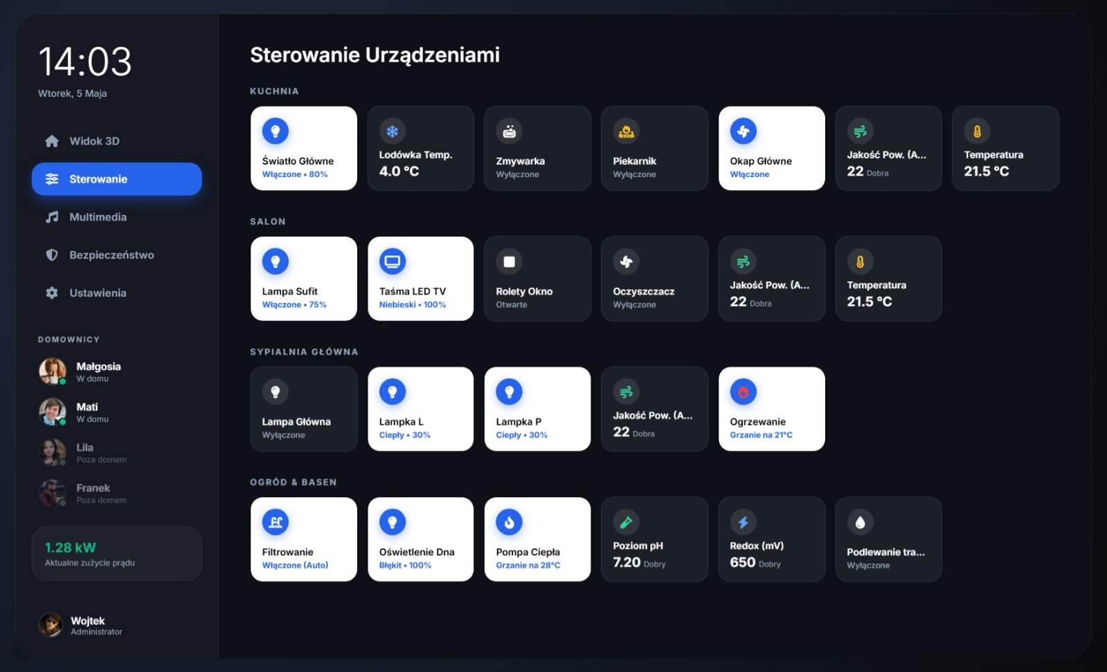 Sterowanie